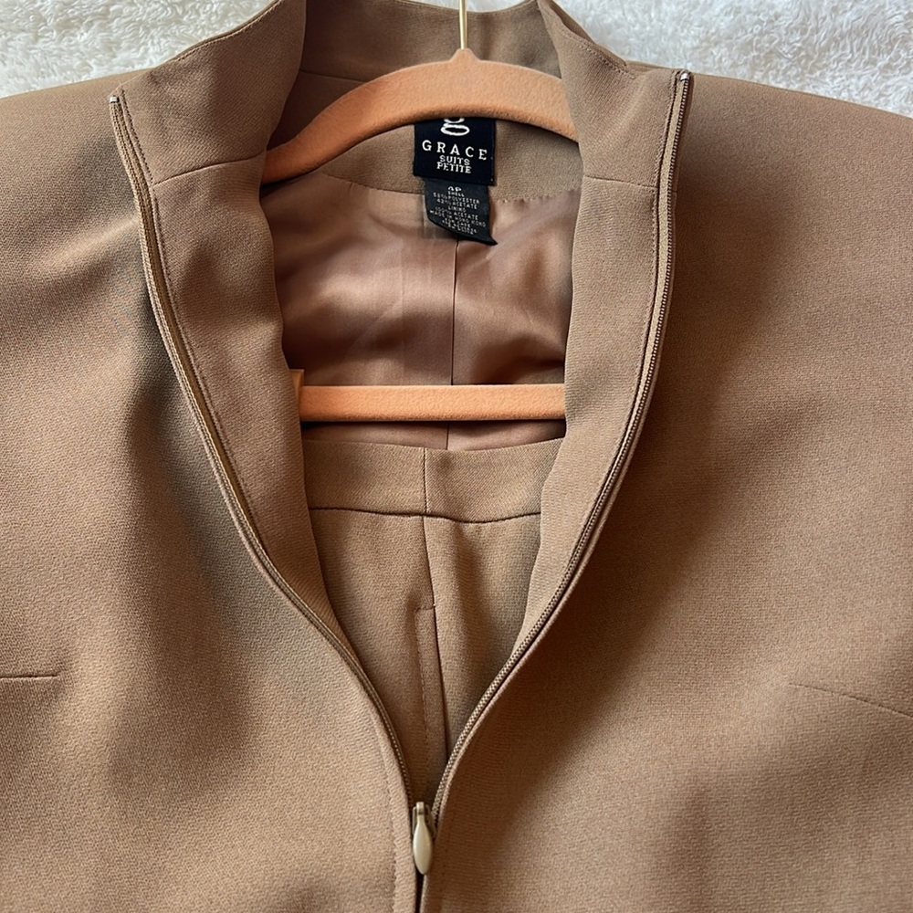 Grace Tan Suit Set - Picture 11 of 13